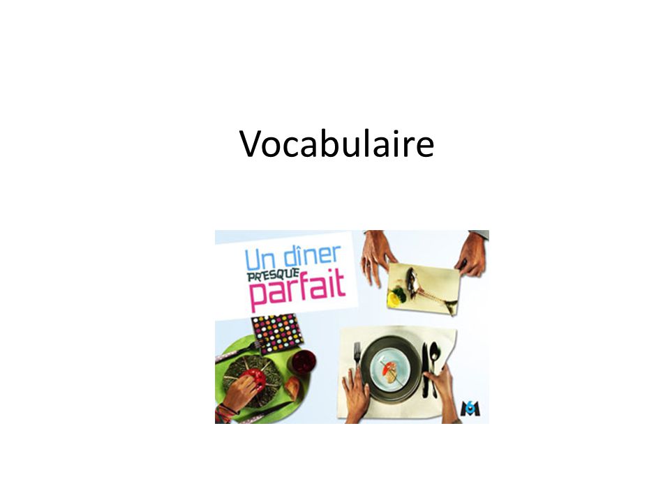 Vocabulaire