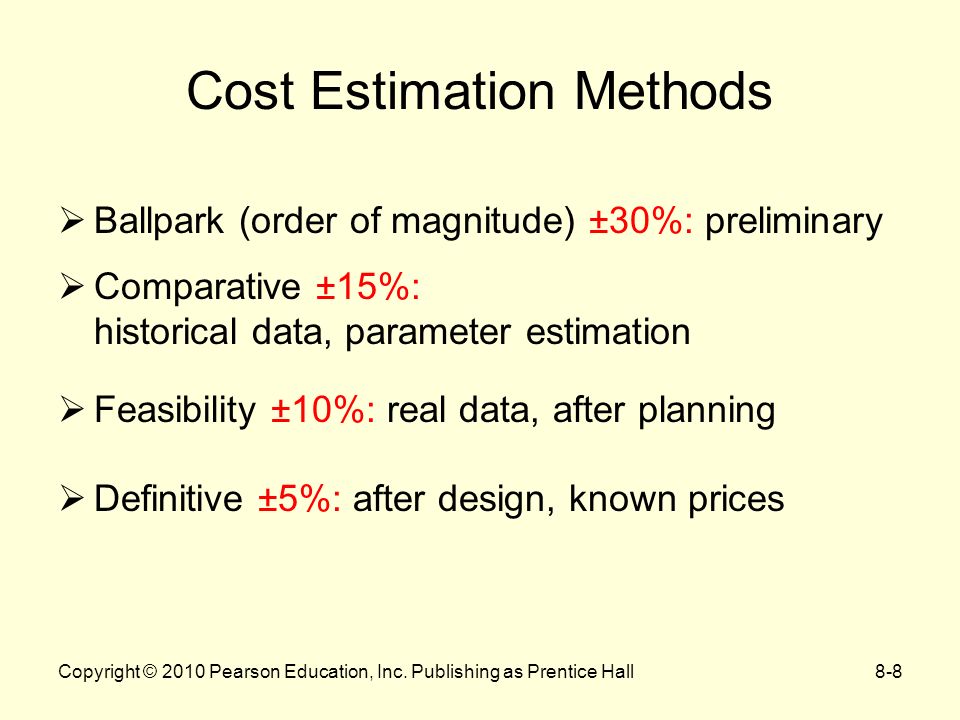 Cost Estimation And Budgeting. Cost Management Data Collection & Cost ...